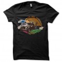 Shirt vintage volkswagen beetle holiday noir pour homme et femme