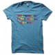 Shirt Mais qu'est-ce tu bois doudou dis donc turquoise pour homme et femme