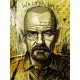 Shirt breaking bad walter white stencil jaune pour homme et femme