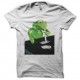 Shirt Kermit tape des traces blanc pour homme et femme