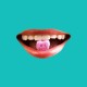 Shirt drug it's love bouche turquoise pour homme et femme