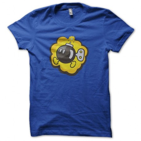 Shirt Bob-omb Donkey Kong bleu pour homme et femme