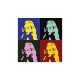 Shirt Amanda Seyfried portrait pop art blanc pour homme et femme