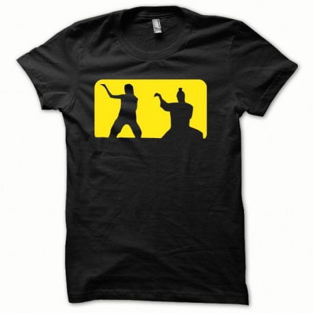 Shirt Kill Bill jaune/noir pour homme et femme