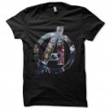 Shirt Avenger pour les fans noir pour homme et femme