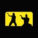Shirt Kill Bill jaune/noir pour homme et femme