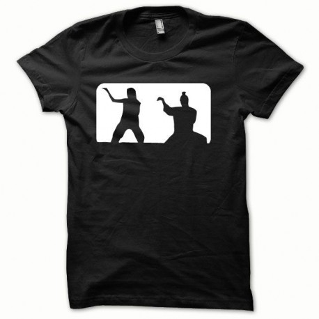 Shirt Kill Bill blanc/noir pour homme et femme