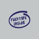 Shirt Fucktard inside gris pour homme et femme