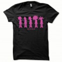 Shirt Jamiroquai rose/noir pour homme et femme
