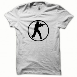 Shirt Counter Strike noir/blanc pour homme et femme