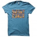 Shirt Hairy Pussy turquoise pour homme et femme