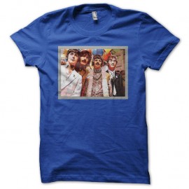 Shirt The Beatles pop art bleu pour homme et femme