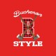 Shirt Bucheron style rouge pour homme et femme