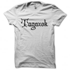 Shirt Tagazok blanc pour homme et femme