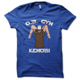 Shirt O.B.Gyn Kenobi bleu pour homme et femme