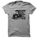 Shirt Gainsbourg je suis venu te dire gris pour homme et femme