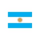 Shirt Argentine drapeau blanc pour homme et femme