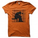 Shirt En prison orange pour homme et femme