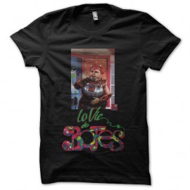Shirt La vie des botes noir pour homme et femme