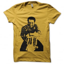 Shirt Billy Withers silhouette jaune pour homme et femme