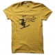 Shirt Les bronzés font du ski jaune pour homme et femme