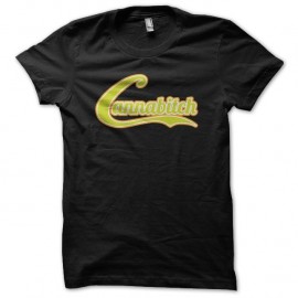 Shirt Cannabitch noir pour homme et femme