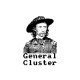 Shirt General Custer parodie General Cluster blanc pour homme et femme
