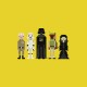 Shirt Empire personnages pixels 8 bits jaune pour homme et femme