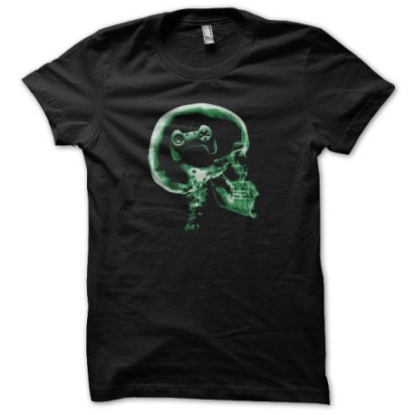 Shirt radiographie gamer noir pour homme et femme
