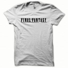 Shirt Final Fantasy noir/blanc pour homme et femme