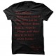 Tee-Shirt Question de geek pour zombies noir pour homme et femme