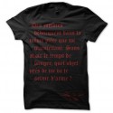 Tee-Shirt Question de geek pour zombies noir pour homme et femme