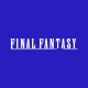 Shirt Final Fantasy blanc/bleu royal pour homme et femme