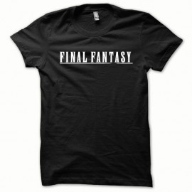 Shirt Final Fantasy blanc/noir pour homme et femme