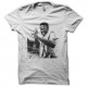 Shirt Shaft portrait en trame blanc pour homme et femme