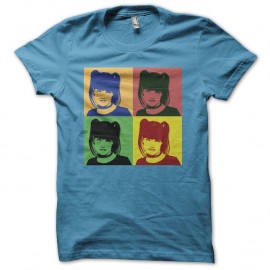 Shirt NCIS Abby version pop art turquoise pour homme et femme