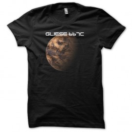 Shirt Gliese 667C noir pour homme et femme