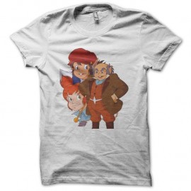 Shirt Les Minipouss blanc pour homme et femme