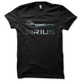 Shirt Sirius radiographie noir pour homme et femme
