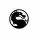 Shirt Mortal Kombat noir/blanc pour homme et femme