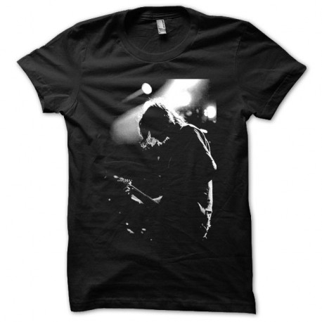 Shirt Nirvana Kurt Cobain sur scène noir pour homme et femme
