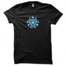 Shirt Iron Man 3 nouveau symbole Arc Réactor noir pour homme et femme