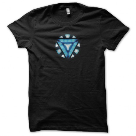 Shirt Iron Man 3 nouveau symbole Arc Réactor noir pour homme et femme