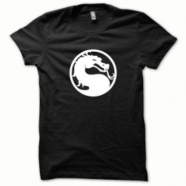 Shirt Mortal Kombat blanc/noir pour homme et femme