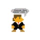 Shirt Casse-toi pauv'con 8 bits pixels blanc pour homme et femme