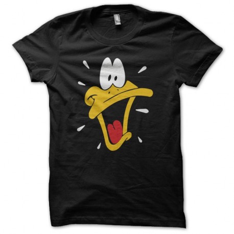 Shirt Daffy Duck visage noir pour homme et femme