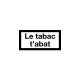 Shirt Le tabac t'abat parodie Fumer tue blanc pour homme et femme