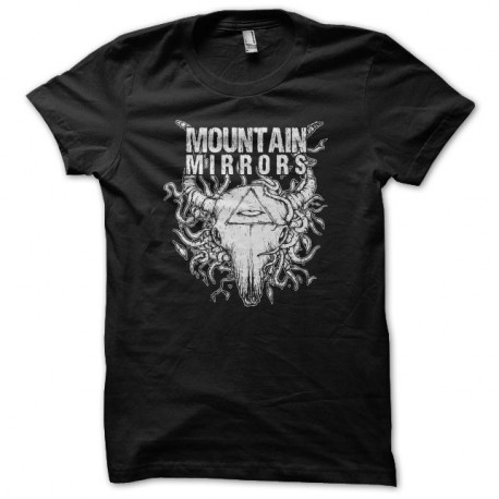 Shirt Mountain Mirrors 3ème oeil noir pour homme et femme