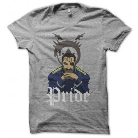 Shirt Fullmetal Alchemist Pride gris pour homme et femme