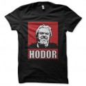Shirt le trone de fer Hodor Game of thrones noir pour homme et femme